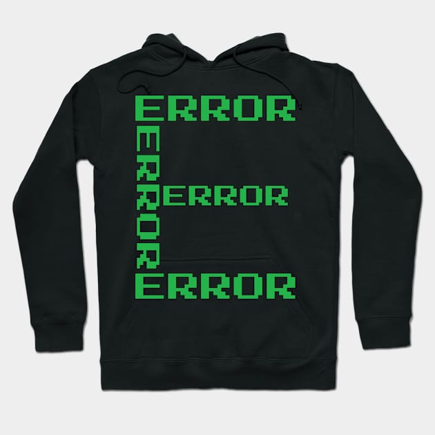 Error E Hoodie by emojiawesome